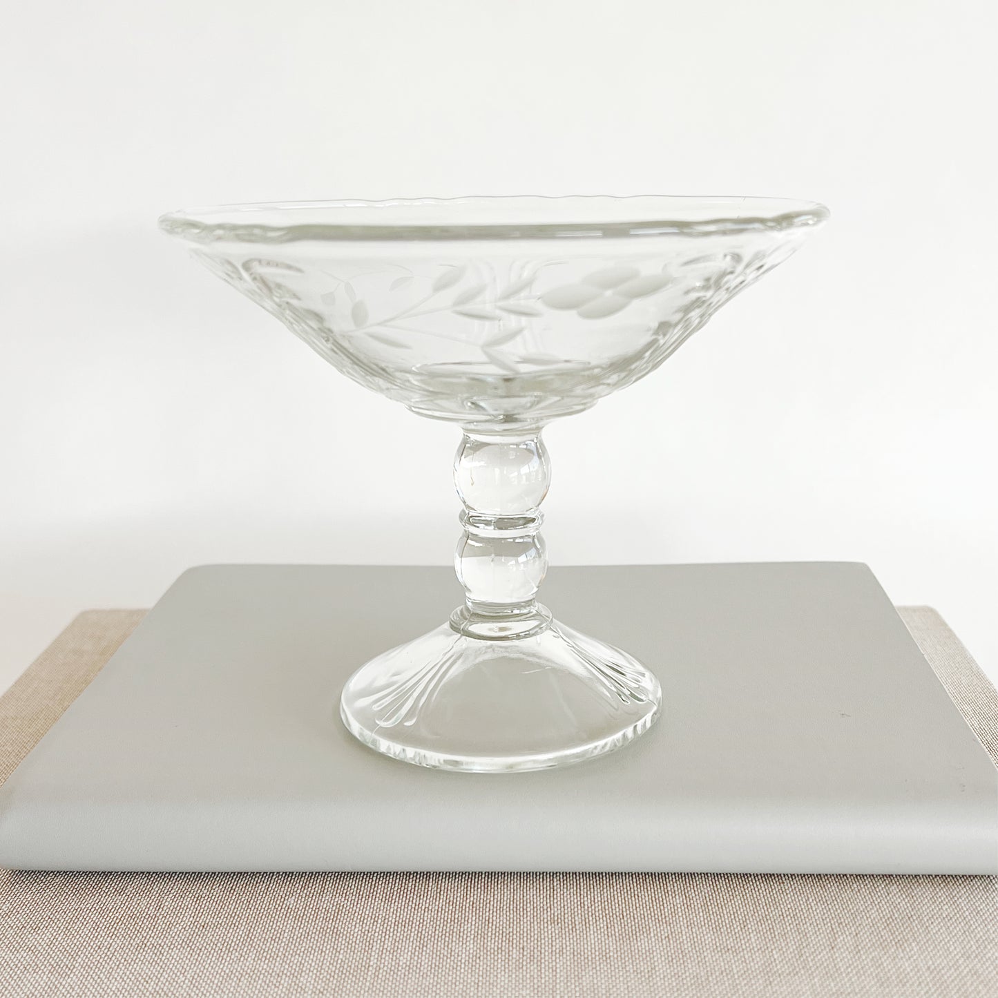 Vintage Imperial Glass Compote