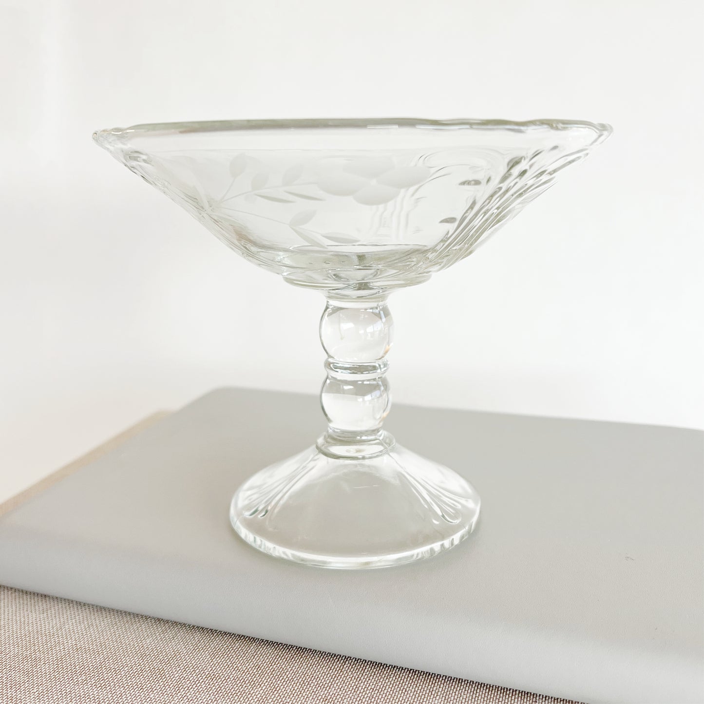 Vintage Imperial Glass Compote
