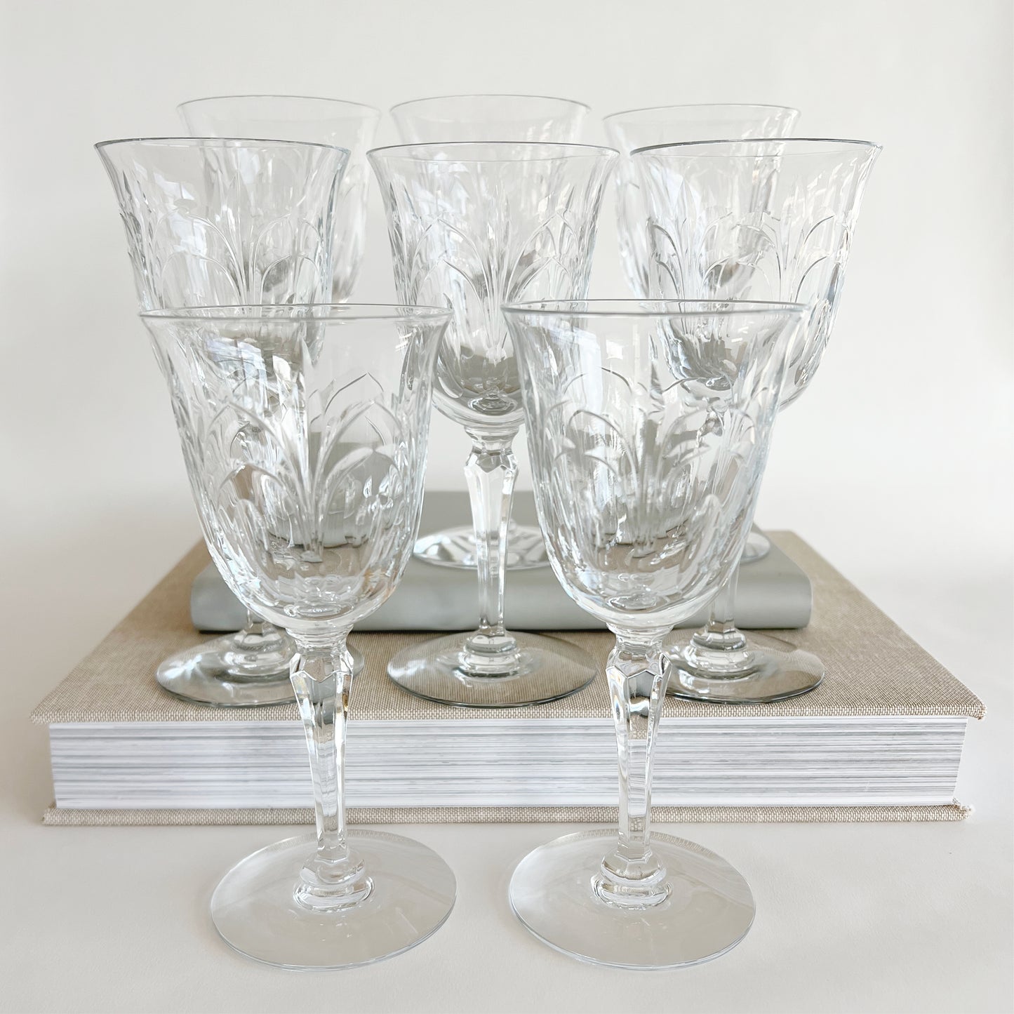 Vintage Tiffin-Franciscan Chardonnay Wine Glass, sold individually