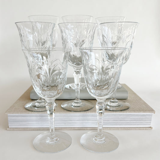 Vintage Tiffin-Franciscan Chardonnay Wine Glass, sold individually