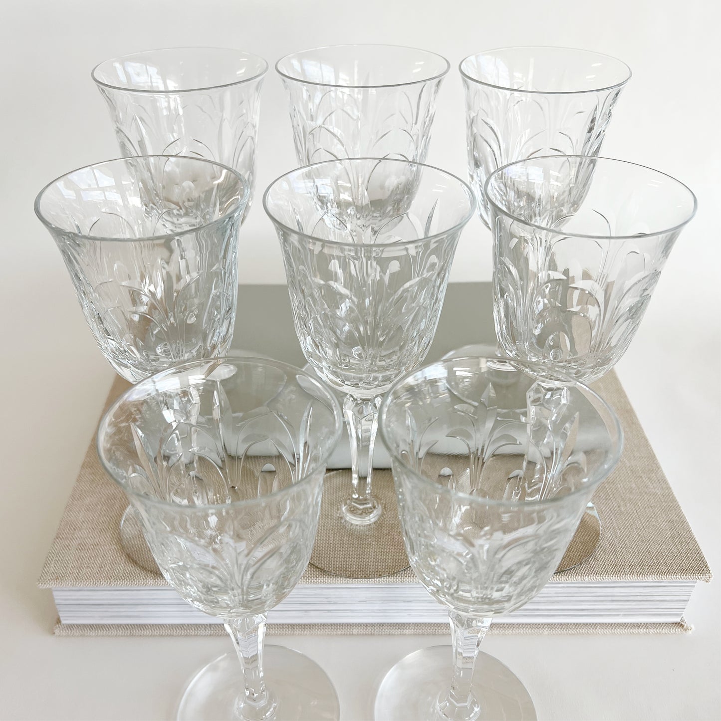 Vintage Tiffin-Franciscan Chardonnay Wine Glass, sold individually