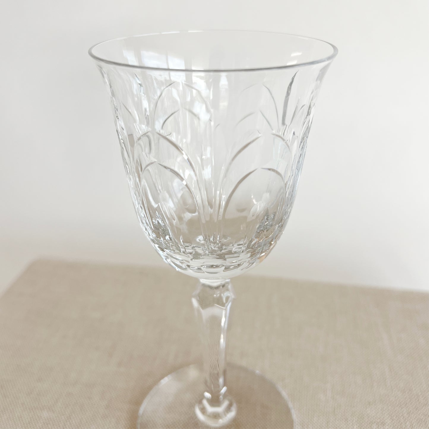 Vintage Tiffin-Franciscan Chardonnay Wine Glass, sold individually