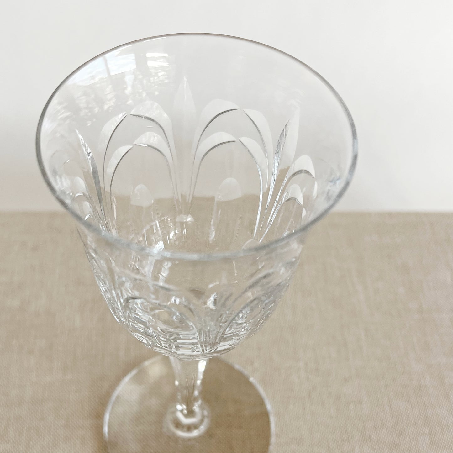 Vintage Tiffin-Franciscan Chardonnay Wine Glass, sold individually
