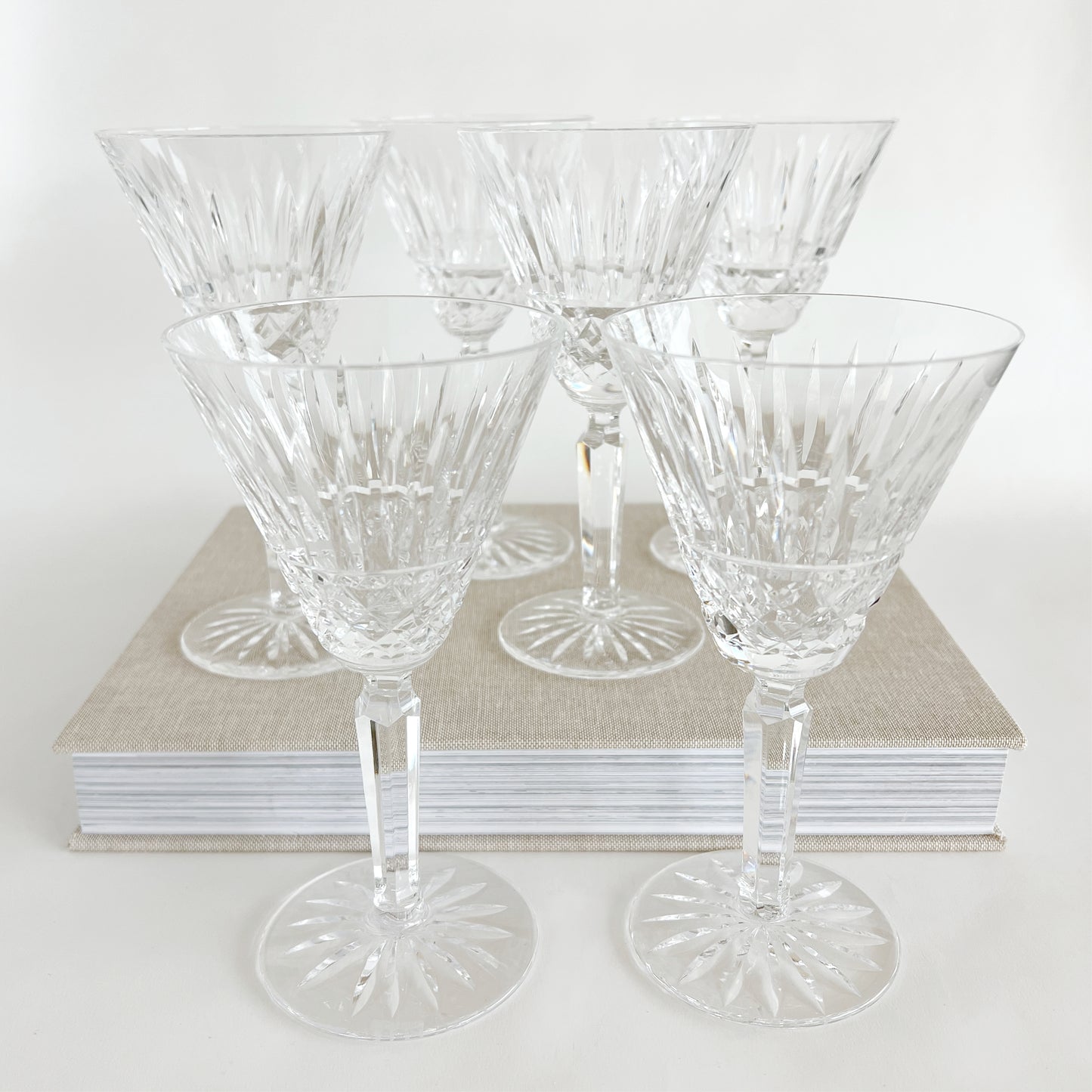 Vintage Waterford Crystal Maeve Claret Wine Glasses, sold individually