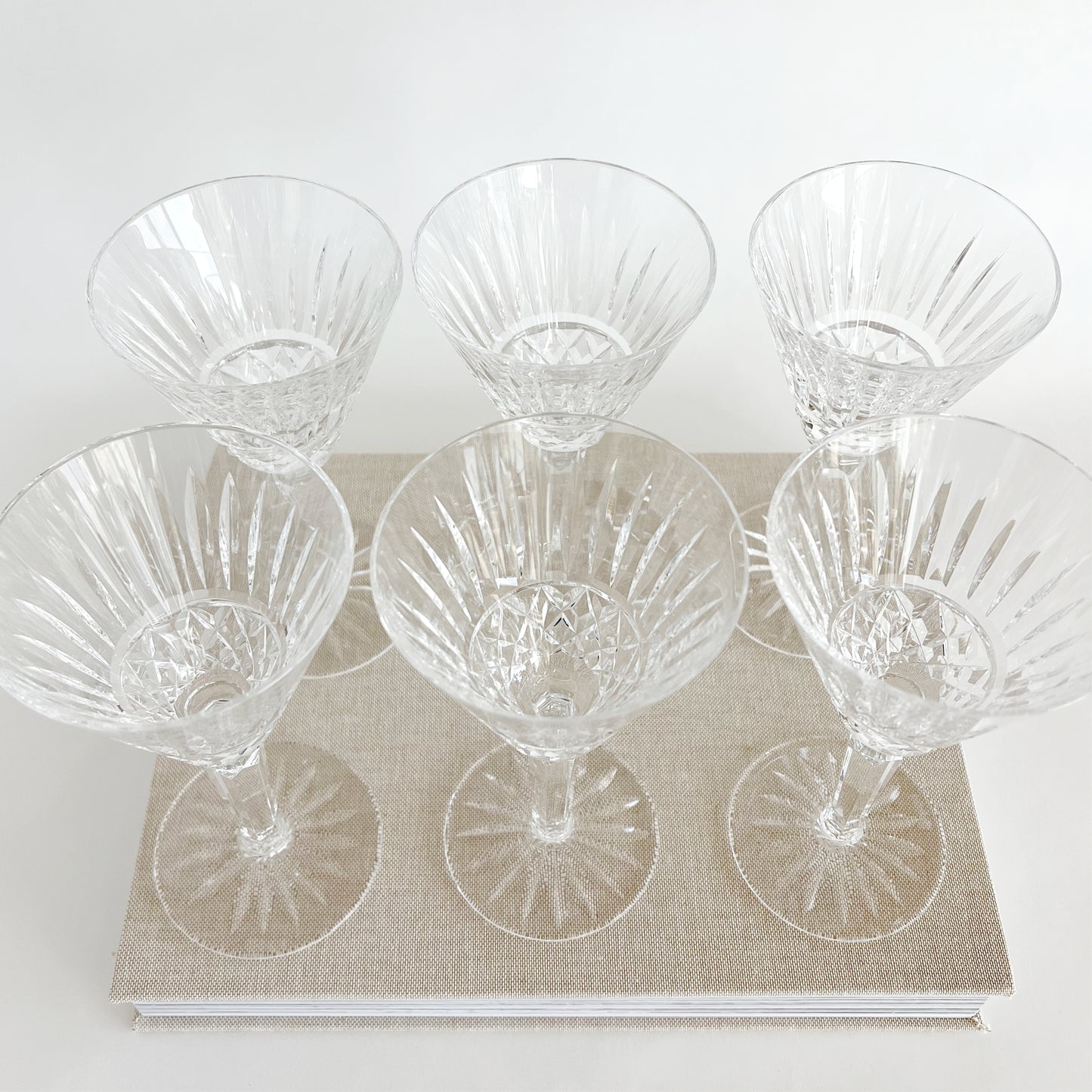 Vintage Waterford Crystal Maeve Claret Wine Glasses, sold individually