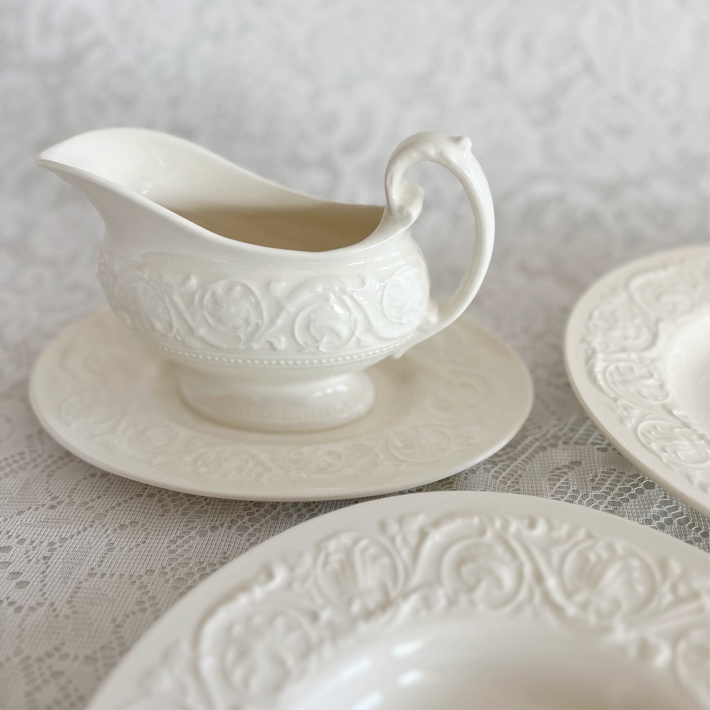 Wedgwood Patrician Large Rim Soup Bowls, sold individually