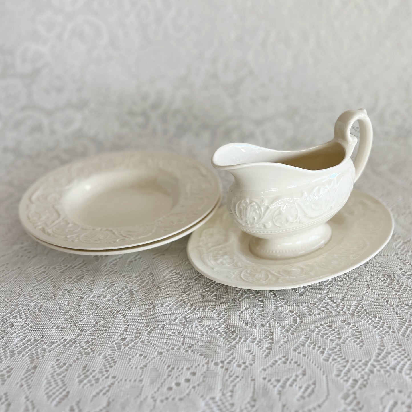 Wedgwood Patrician Large Rim Soup Bowls, sold individually