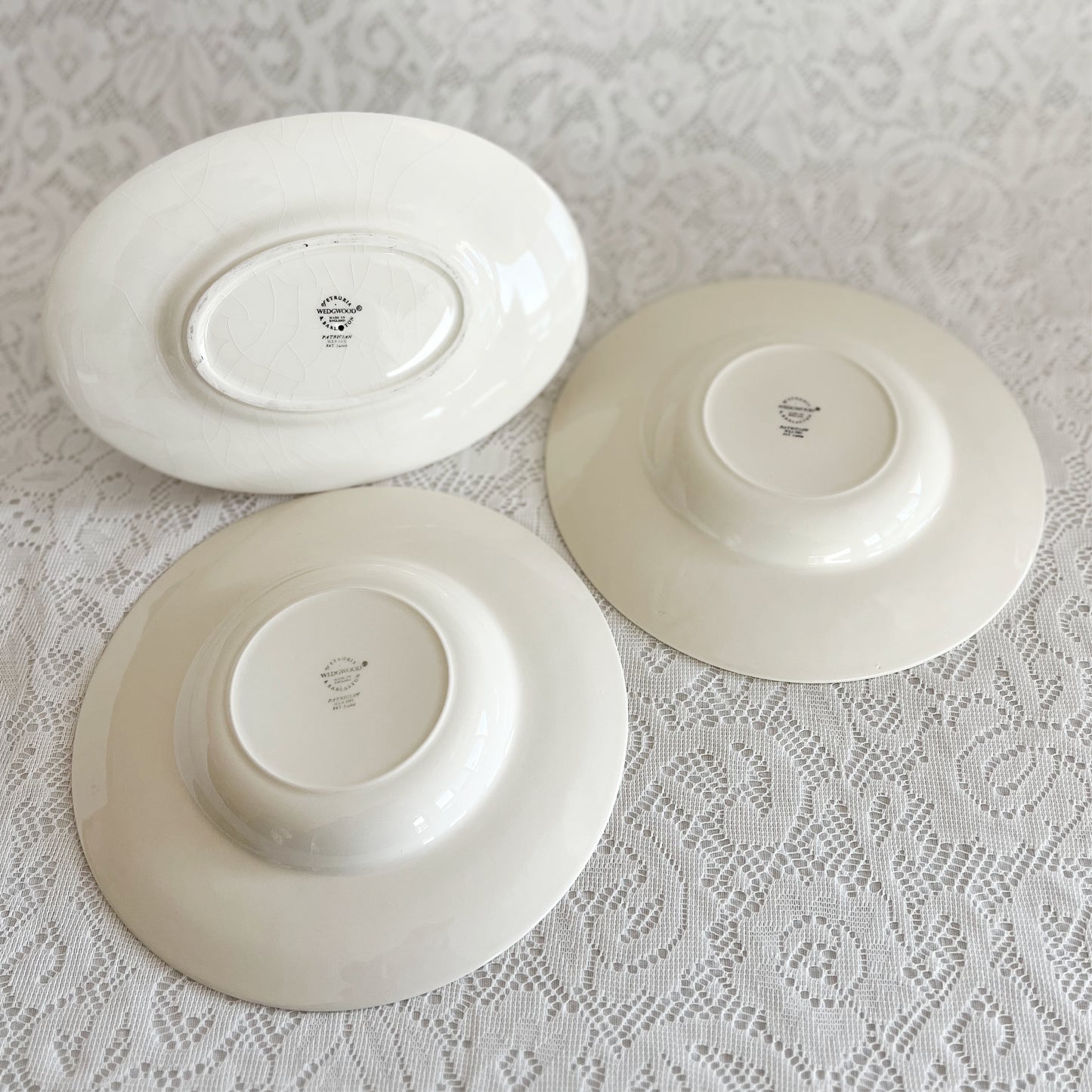 Wedgwood Patrician Large Rim Soup Bowls, sold individually
