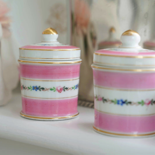 French antique Limoges china box with lid, sold individually