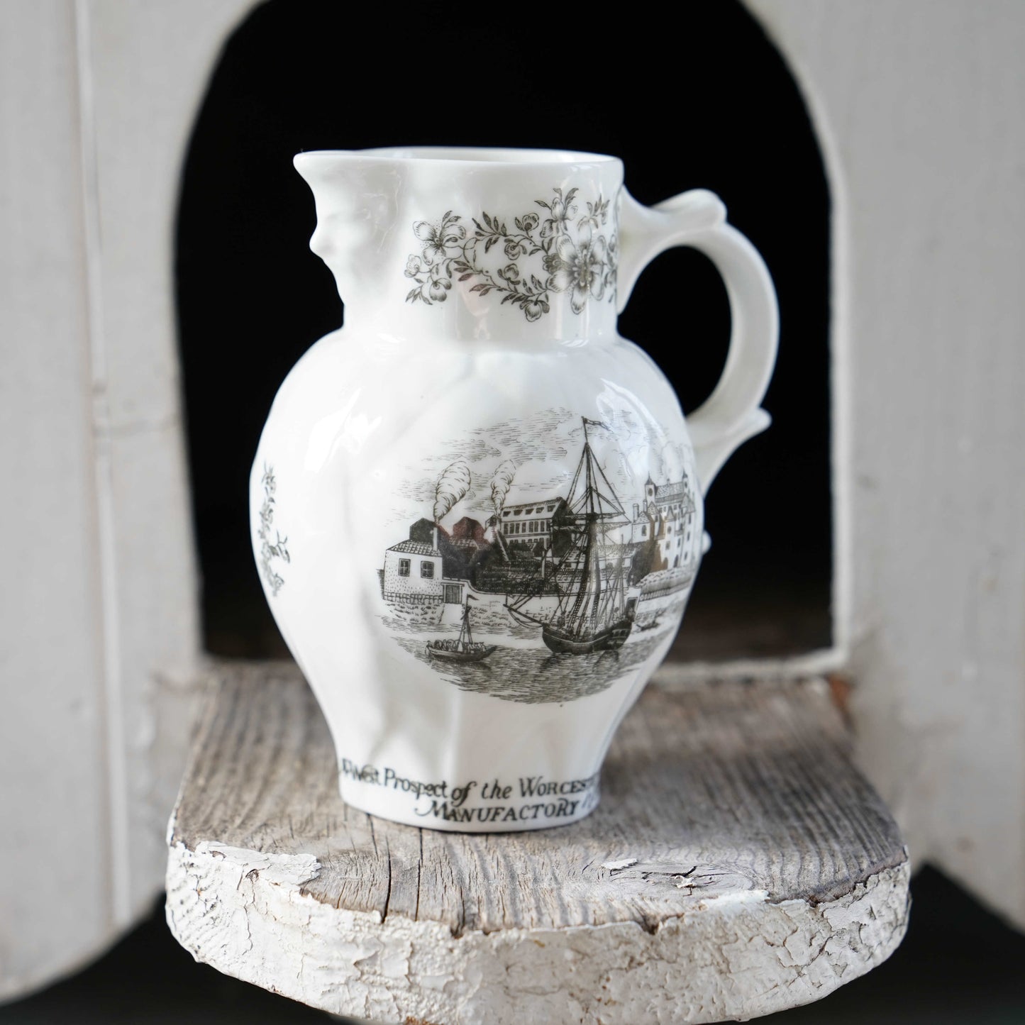 English vintage Royal Worcester commemorative jug