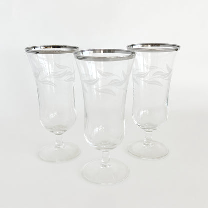 Vintage Nasco Paris Night Glassware Parfait Glass, sold individually