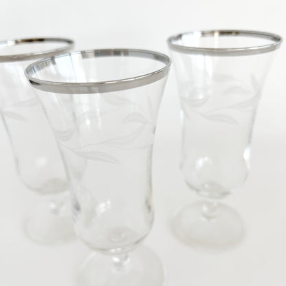 Vintage Nasco Paris Night Glassware Parfait Glass, sold individually