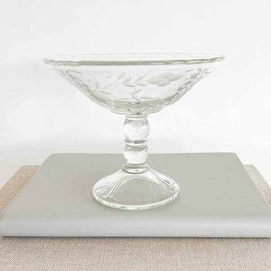 Vintage Imperial Glass Compote