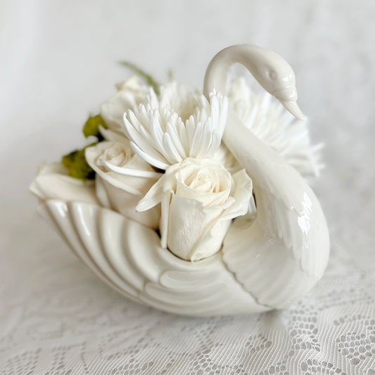 Vintage Large Lenox Swan Bowl